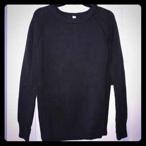 Lululemon Charcoal Grey Sweater (damaged)